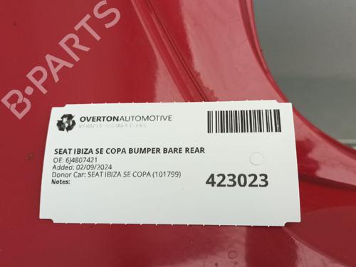 Rear bumper SEAT IBIZA IV (6J5, 6P1) 1.4 | BP29665981C8 