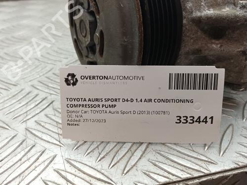 AC compressor TOYOTA AURIS (_E18_) 1.4 D-4D (NDE180_, NDE180R) | BP29655702M34 