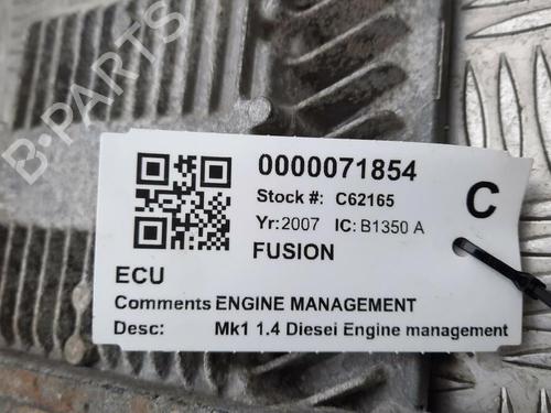 Engine control unit (ECU) FORD FUSION (JU_) 1.4 TDCi | BP29647597M57