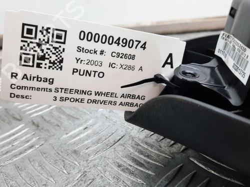 Steering wheel FIAT PUNTO (188_) 1.2 60 (188.030, .050, .130, .150, .230, .250) | BP29647107C49