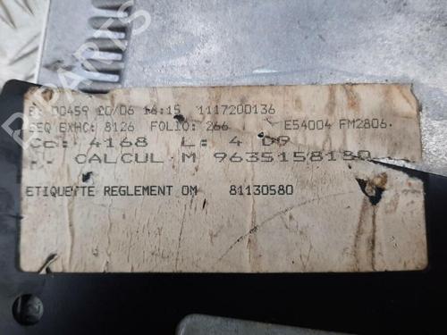 Motorstyringsenhed PEUGEOT 406 (8B) 2.0 HDI 90 | BP29647554M57 
