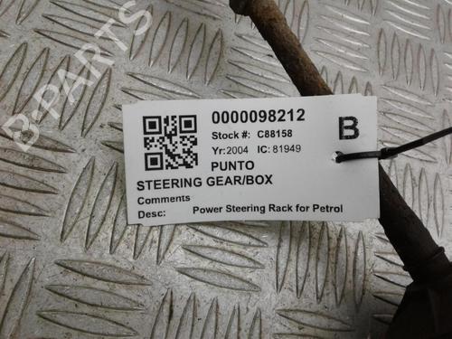 Steering rack FIAT PUNTO (188_) 1.2 60 (188.030, .050, .130, .150, .230, .250) | BP29648124M22
