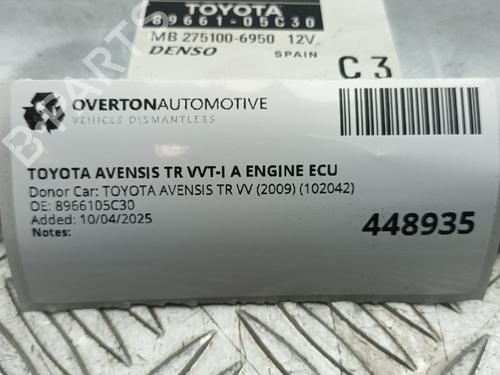 Engine control unit (ECU) TOYOTA AVENSIS (_T25_) 1.8 VVT-i (ZZT251_, ZZT251R) | BP29676119M57 