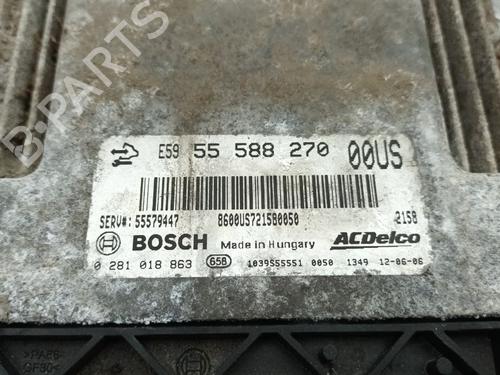Engine control unit (ECU) VAUXHALL CORSA Mk III (D) (S07) 1.3 CDTI (L08) | BP29675520M57 