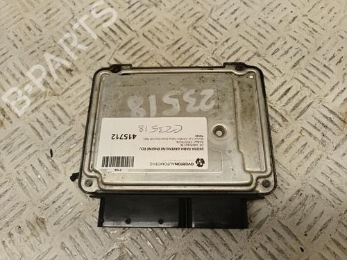 Used Engine control unit (ECU) SKODA FABIA II Combi (545) 1.4 TDI (80 hp) 29664036