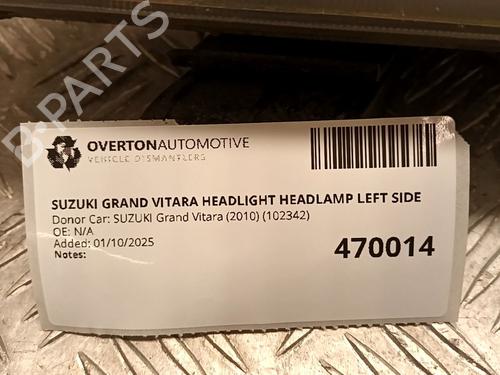 Venstre forlygte SUZUKI GRAND VITARA II (JT, TE, TD) 1.6 All-wheel Drive (JB416) | BP29687404C28