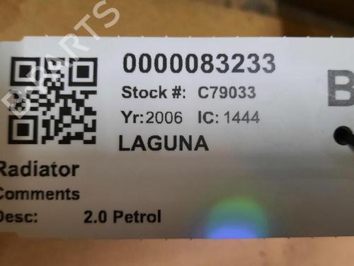 Køler RENAULT LAGUNA II Grandtour (KG0/1_) 2.0 16V (KG00, KG0K, KG0W, KG0P) | BP29647879M31