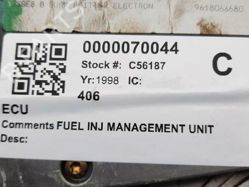 Motorstyringsenhed PEUGEOT 406 Break (8E/F) 1.9 TD | BP29647512M57 