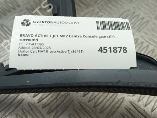 Middle console FIAT BRAVO II (198_) 1.4 T-Jet (198AXF1B) | BP29677747I22 