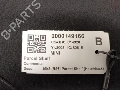 Rear parcel shelf MINI MINI (R56) One | BP29649202C85 