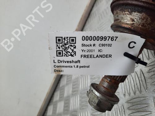 Left front driveshaft LAND ROVER FREELANDER I (L314) 1.8 16V 4x4 | BP29648142M38 
