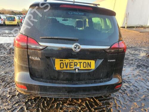 Rear left seatbelt VAUXHALL ZAFIRA Mk III (P12) 1.4 (75) | BP29650246I29 