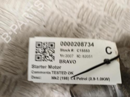 Starter FIAT BRAVO II (198_) 1.4 LPG (198AXA1B) | BP29650451M8 