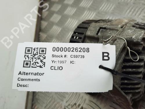 Alternator RENAULT CLIO I (B/C57_, 5/357_) 1.2 (5/357Y, 5/357K) | BP29646321M7 