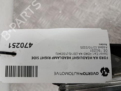 Højre forlygte FORD KA (RU8) 1.2 | BP29687321C29 