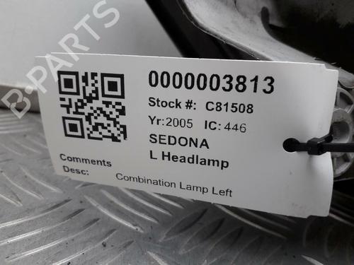 Left headlight KIA CARNIVAL II (GQ) 2.9 CRDi | BP29645446C28