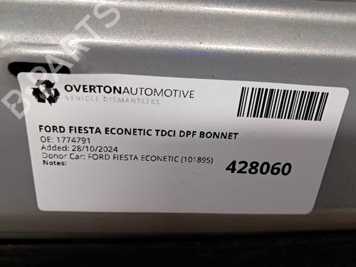 Hood FORD FIESTA VI Van 1.6 TDCi | BP29667219C1 