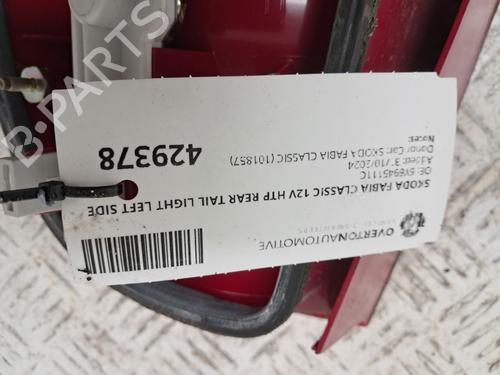 Venstre Baklys SKODA FABIA I (6Y2) 1.2 | BP29667665C34 