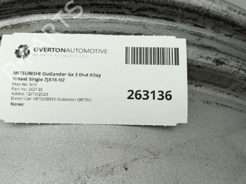 Rim MITSUBISHI OUTLANDER II (CW_W) 2.2 DI-D 4WD | BP29652391C45 