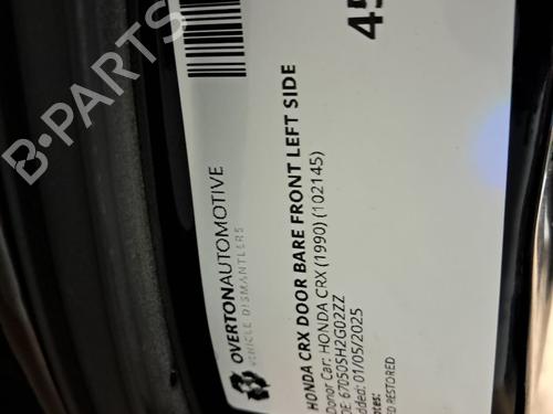 Left front door HONDA CRX II (ED, EE) 1.6 i 16V (ED9) | BP29678748C2