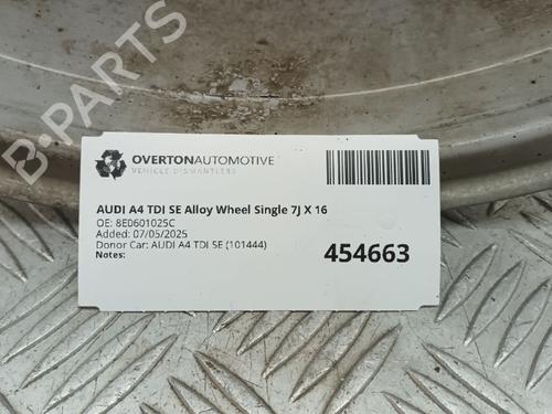 Felg AUDI A4 B5 (8D2) 1.6 | BP29679115C45 