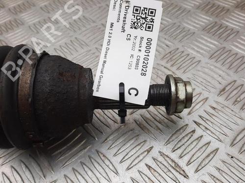 Left front driveshaft CITROËN C5 I Break (DE_) 2.0 HDi (DERHYB) | BP29648173M38 