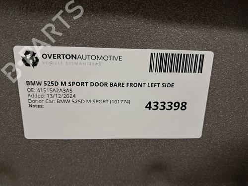 Left front door BMW 3 (E90) 318 d | BP29669250C2