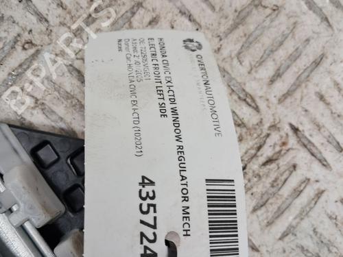 Front left window mechanism HONDA CIVIC VIII Hatchback (FN, FK) 2.2 CTDi (FK3) | BP29670209C22