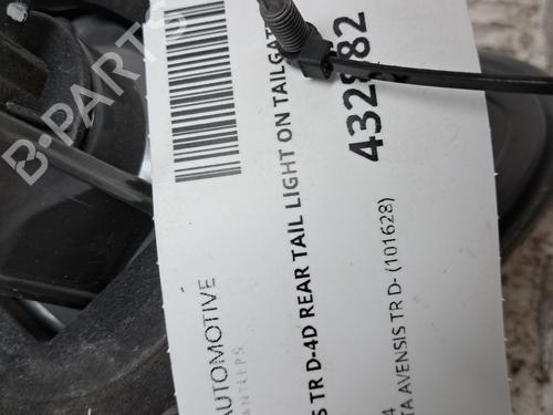 Right taillight TOYOTA AVENSIS Saloon (_T27_) 2.0 D-4D (ADT270_, ADT270R) | BP29668999C35