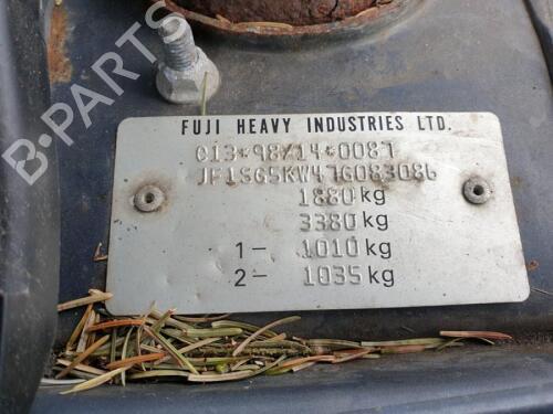 Rear right seatbelt SUBARU FORESTER (SG_) 2.0 X AWD (SG5) | BP29651346I28 