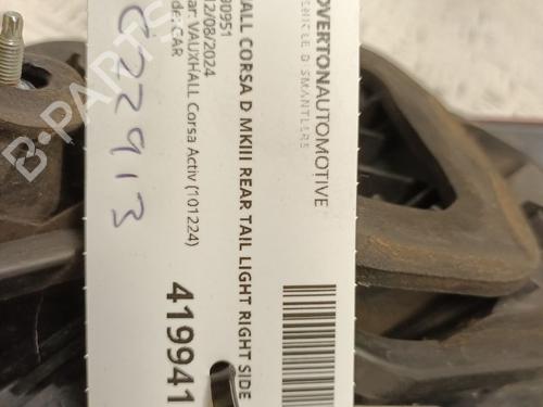 Right taillight VAUXHALL CORSAVAN Mk III (D) Hatchback Van (S07) 1.3 CDTI | BP29665423C35