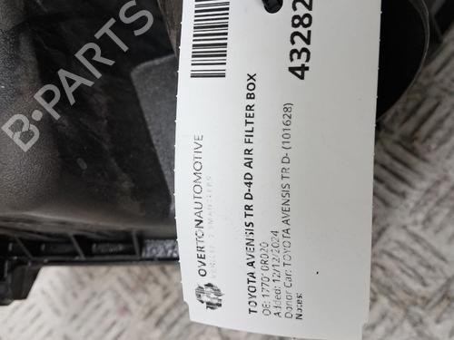 Luftfiltergehäuse TOYOTA AVENSIS Saloon (_T27_) 2.0 D-4D (ADT270_, ADT270R) | BP29668959M87 