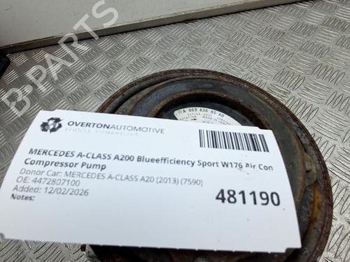 AC compressor MERCEDES-BENZ CLA Coupe (C117) CLA 250 4-matic (117.346) | BP32254741M34 