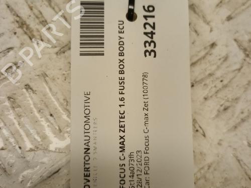 Fuse box FORD FOCUS C-MAX (DM2) 1.6 | BP29655742E1