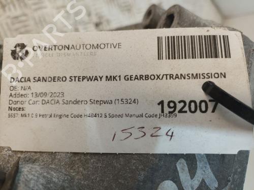 Gearbox DACIA SANDERO II TCe 90 (B8M1, B8MA, B8AC) | BP29650039M3