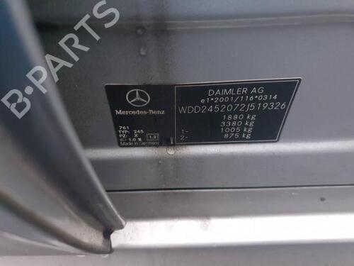 Front right seatbelt MERCEDES-BENZ B-CLASS Sports Tourer (W245) B 180 CDI (245.207) | BP29647845I25