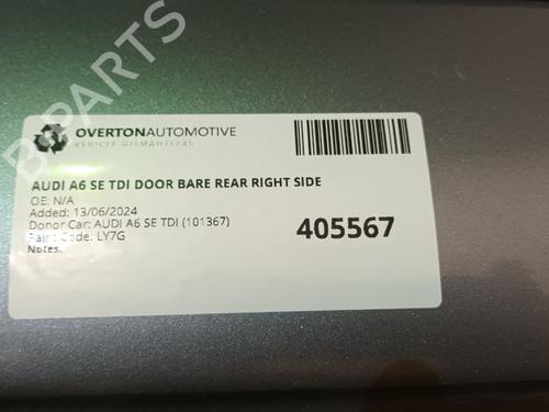 Puerta trasera derecha AUDI A6 C6 (4F2) 2.0 TDI | BP29662011C5