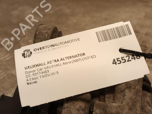 Alternator VAUXHALL ASTRA Mk V (H) Sport Hatch (A04) 1.8 i 16V (L08) | BP29679251M7 