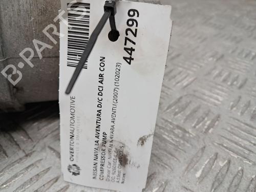 AC compressor NISSAN NAVARA NP300 (D40) 2.5 dCi 4WD | BP31121522M34