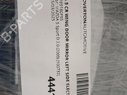 Left mirror MAZDA 5 (CR) 2.0 CD (CR19) | BP29673943C26