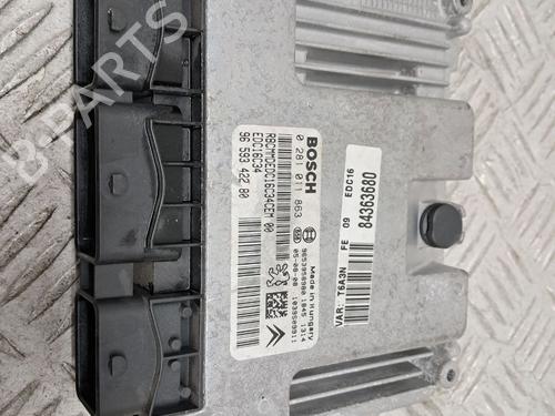 Engine control unit (ECU) PEUGEOT 307 (3A/C) 1.6 HDi | BP29675717M57 