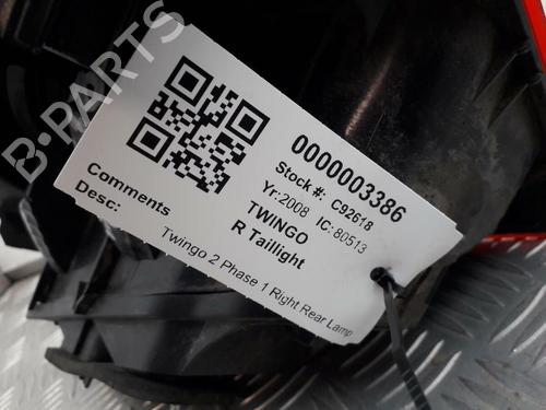 Højre baglygte RENAULT TWINGO II (CN0_) 1.2 Turbo (CN0C, CN0F) | BP29645394C35 