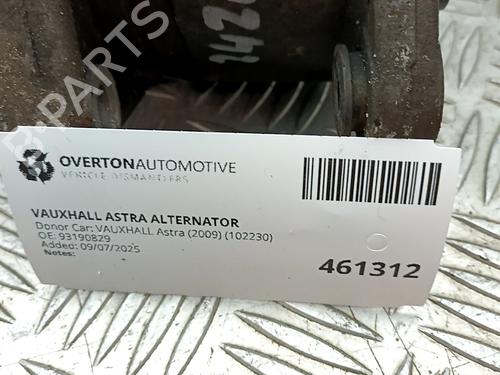 Alternator VAUXHALL ASTRA Mk V (H) (A04) 1.6 (L48) | BP29681735M7