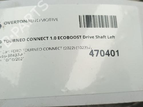 Left front driveshaft FORD TOURNEO CONNECT / GRAND TOURNEO CONNECT V408 MPV 1.0 EcoBoost | BP29687432M38