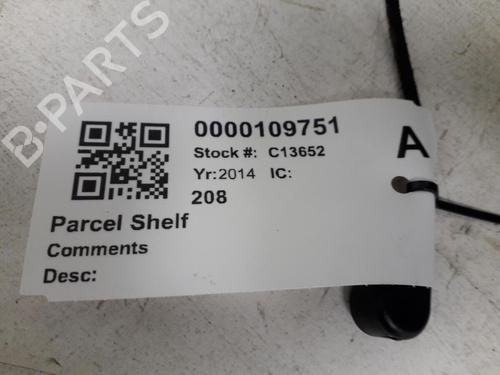Rear parcel shelf PEUGEOT 208 I (CA_, CC_) 1.4 HDi | BP29648330C85