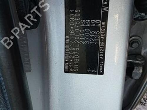 Right sun visor TOYOTA AVENSIS Saloon (_T27_) 2.0 D-4D (ADT270_, ADT270R) | BP29668945I2 