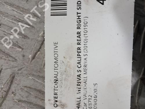 Right rear brake caliper VAUXHALL MERIVA Mk II (B) (S10) 1.4 | BP29675596M106 