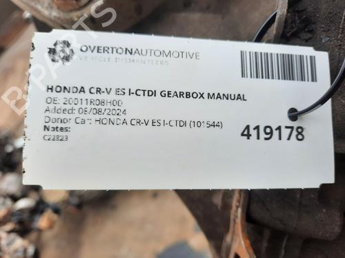 Gearbox HONDA CR-V III (RE_) 2.2 i-CTDi 4WD (RE6) | BP29665133M3