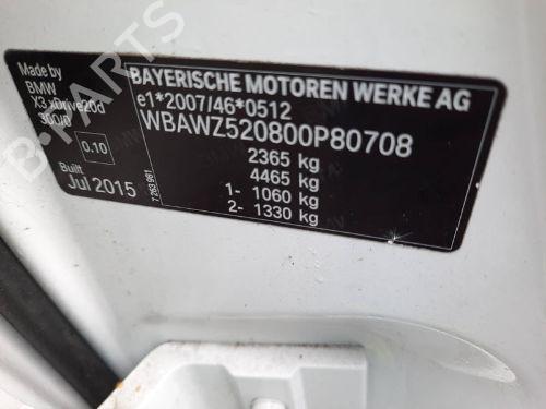 Left rear brake caliper BMW X3 (F25) xDrive 20 d | BP29653705M107 
