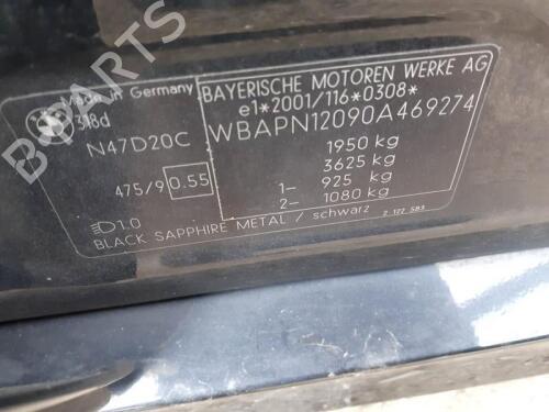 Rear right seatbelt BMW 3 (E90) 318 d | BP29646750I28